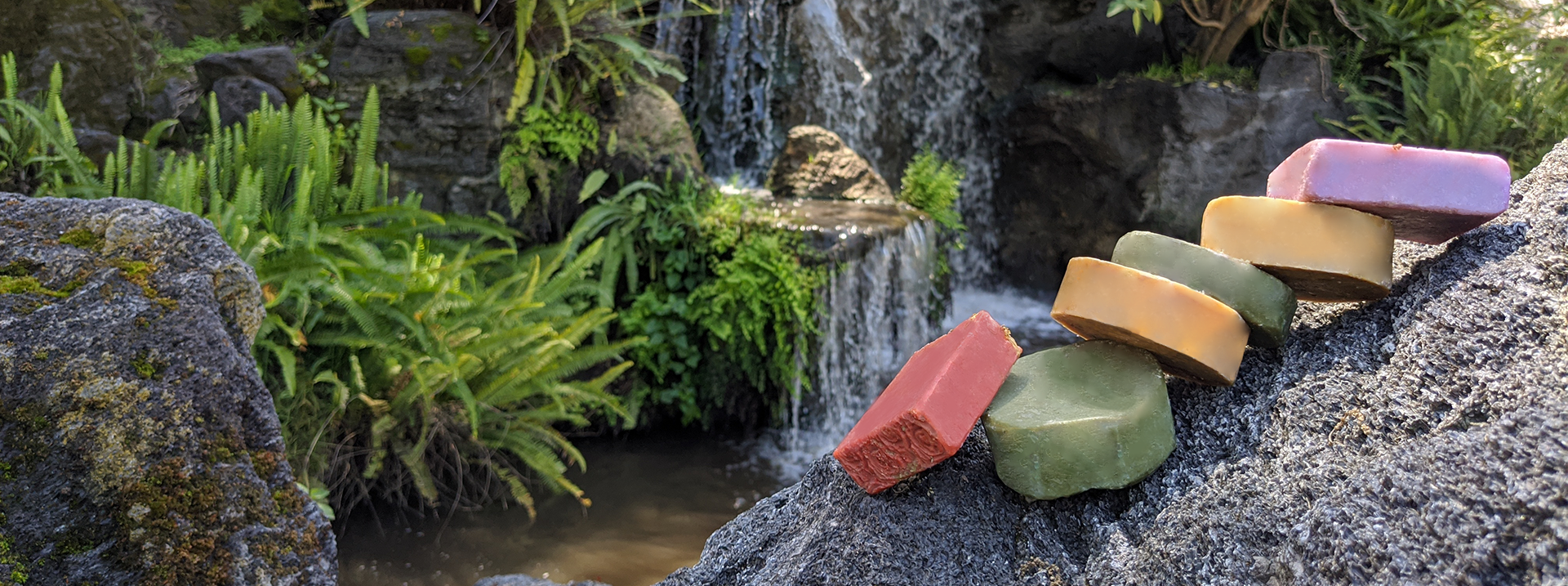 soap on a rock